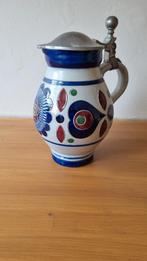 Aardewerk kannetje tinnen deksel, Antiek en Kunst, Ophalen of Verzenden