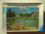 Ravensburger puzzel 2000 st Dolomieten 4 + 1 gratis, Ophalen of Verzenden, Meer dan 1500 stukjes, Zo goed als nieuw, Legpuzzel