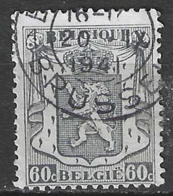 Belgie 1940 - Yvert/OBP 527 - Klein staatswapen 60 c.  (ST) beschikbaar voor biedingen