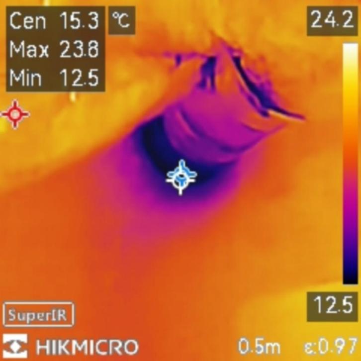 warmtecamera te huur, Doe-het-zelf en Bouw, Meetapparatuur, Zo goed als nieuw, Temperatuur, Ophalen