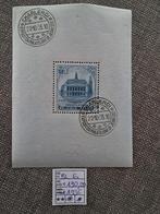België Blok 6 ** Charleroi, Met stempel, Frankeerzegel, Ophalen of Verzenden, Postfris