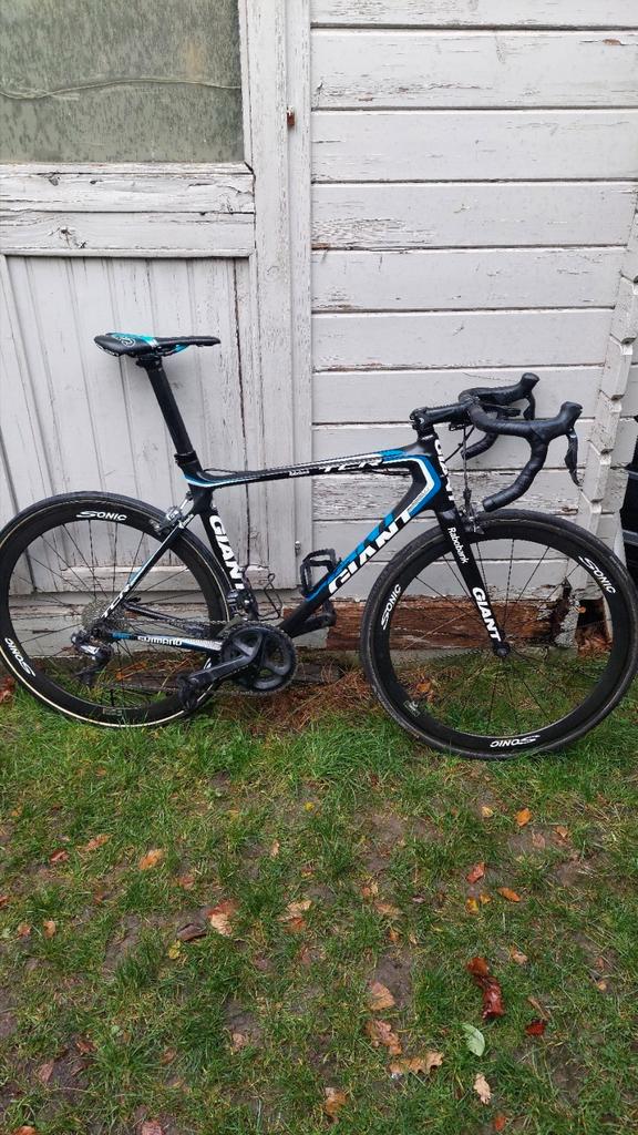 Giant tcr Advanced ultegra di2 maat 57+ extra wielset, Fietsen en Brommers, Fietsen | Heren | Sportfietsen en Toerfietsen, Gebruikt