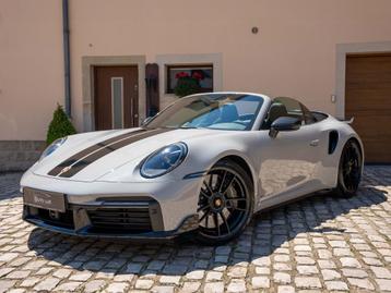 Porsche 911 Turbo S Cabriolet/Pack Sport/Burmester/InnoDrive disponible aux enchères