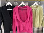 Pakket winter pulls cardigans wol - katoen - L, Verzenden, Gedragen, Maat 42/44 (L)
