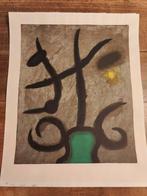 Lithografie Miro - Femme Assise 2/5, Ophalen of Verzenden