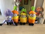 Minions verschillende pluche characters (22-32 cm), Kinderen en Baby's, Speelgoed | Knuffels en Pluche, Ophalen of Verzenden, Zo goed als nieuw