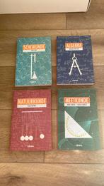 Meetkunde - natuurkunde - algebra - scheikunde, Ophalen of Verzenden, Zo goed als nieuw