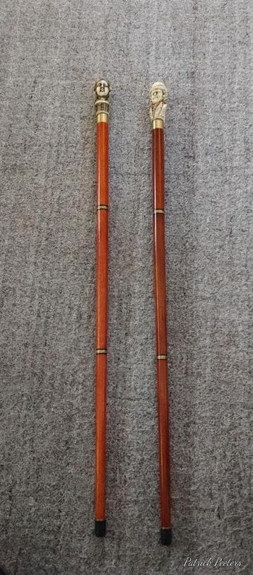 2 wandelstokken. beschikbaar voor biedingen