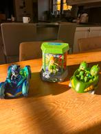 Pyjama helden speelfiguren, Ophalen