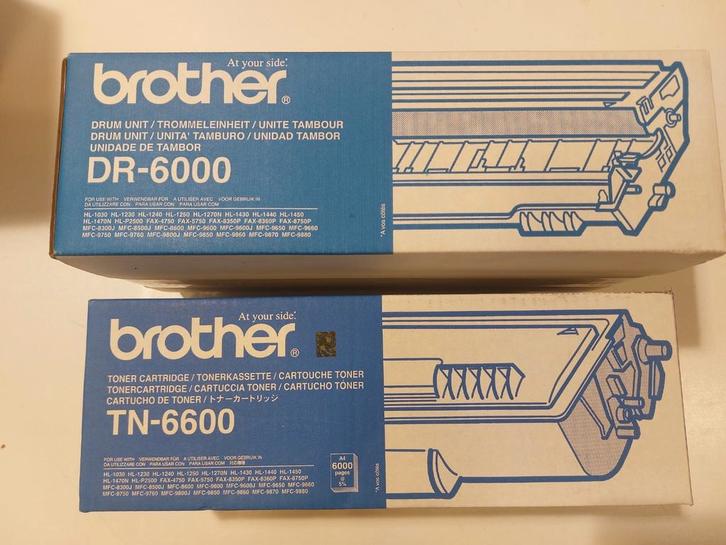 Brother TN-6600, Computers en Software, Printerbenodigdheden, Zo goed als nieuw, Toner, Ophalen of Verzenden