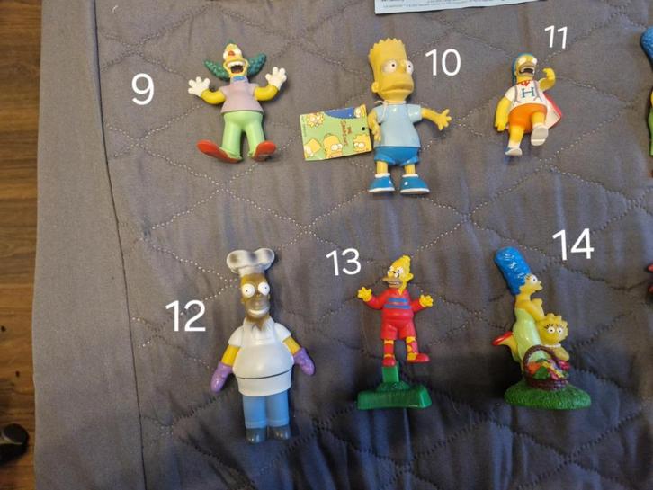 Simpsons poppetjes, kaartjes, kussens..., Verzamelen, Poppetjes en Figuurtjes, Gebruikt, Ophalen of Verzenden
