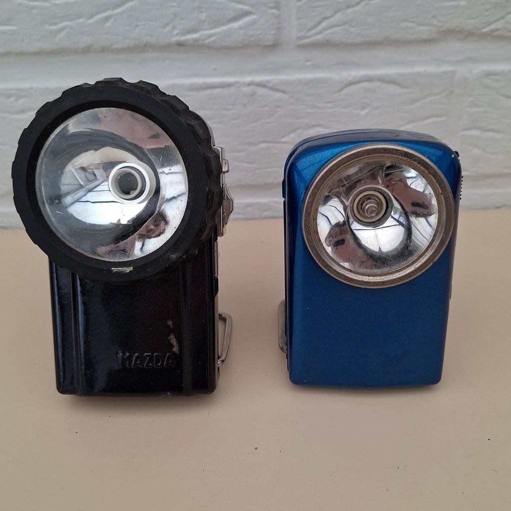 2 vintage zaklampen, Ophalen
