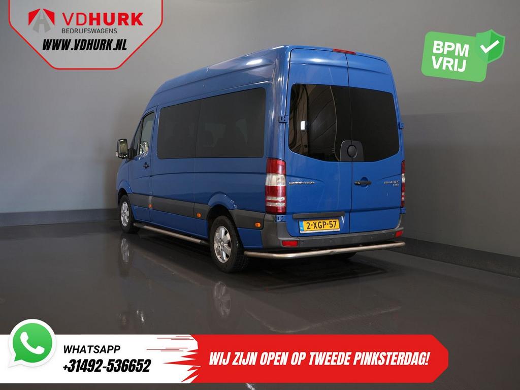 Mercedes-Benz Sprinter 213 2.2 CDI Aut. L2H2 €11.797 Incl. B, Automaat, 173 g/km, Blauw, Mercedes-Benz