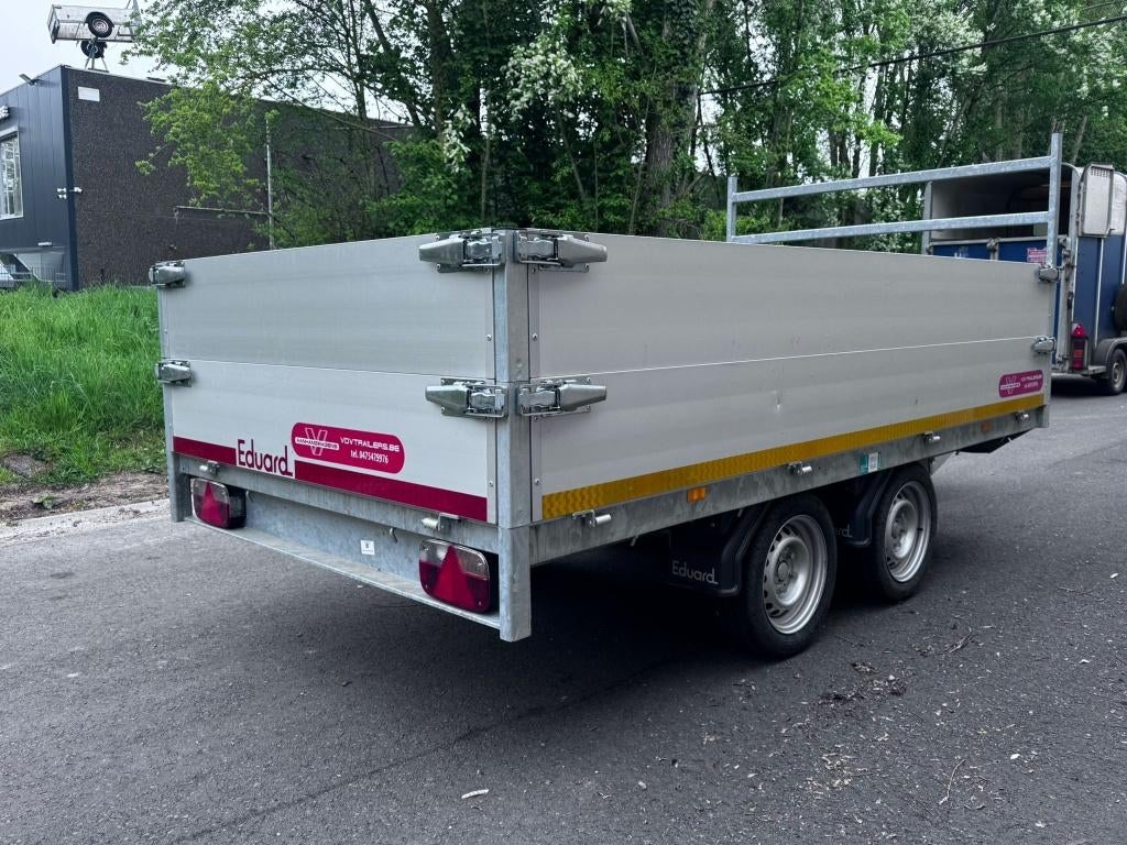 Eduard Plateauwagen 310x160 2700kg – GEREMD (2025), Zakelijke goederen, Machines en Bouw | Transport, Ophalen