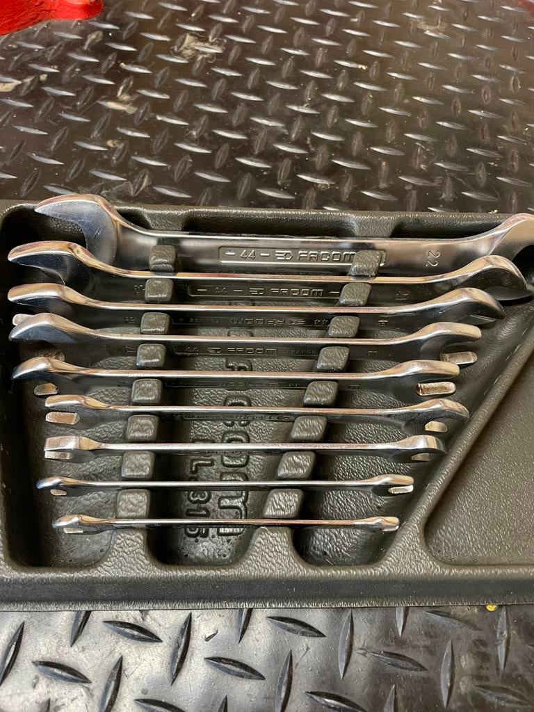 FACOM platte sleutelset in zeer goede staat, Ophalen, Zo goed als nieuw
