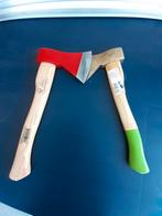 Bijl 800 gr en bijl 600 gr, Tuin en Terras, Hand-tuingereedschap, Ophalen, Zo goed als nieuw, Bijl