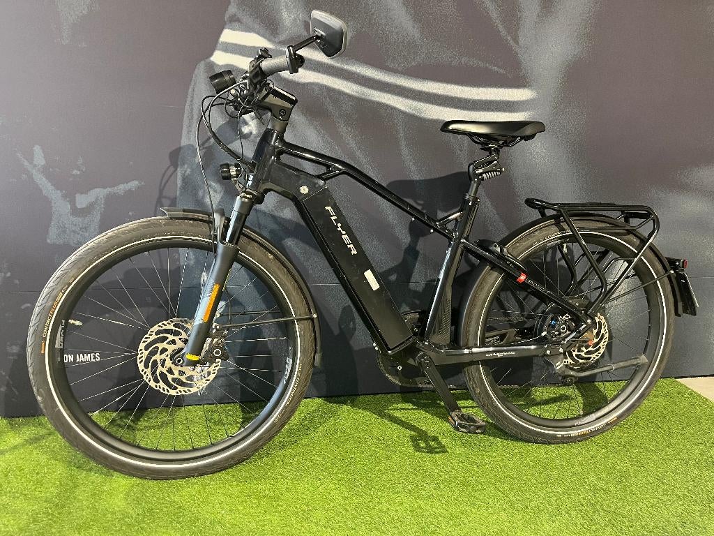 Speed pedelec Flyer Upstreet6 7.10 HS MEDIUM 810Wh 2022, Fietsen en Brommers, Fietsen | Racefietsen, Zo goed als nieuw, Schijfrem