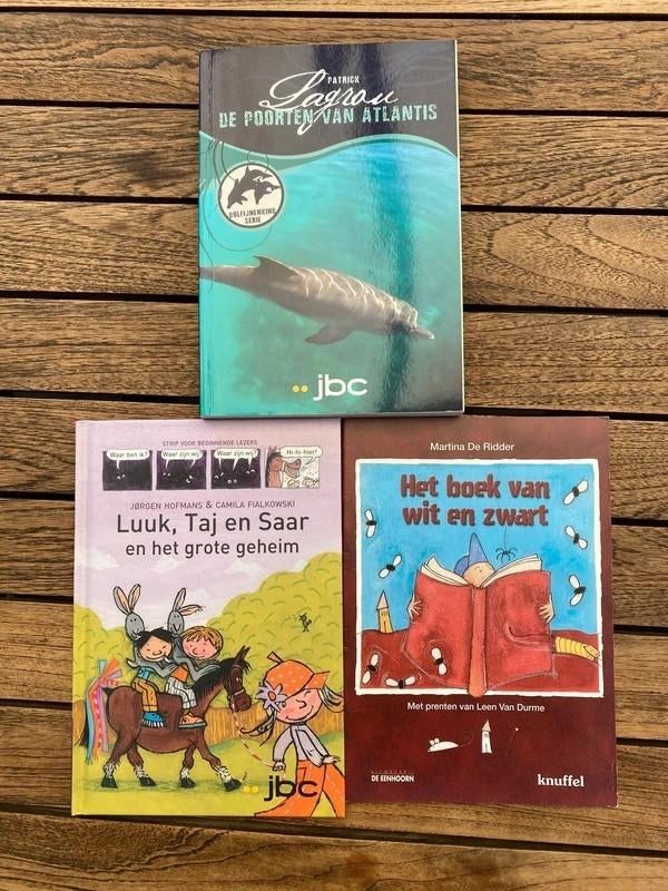 3 kinderboeken JBC, Boeken, Ophalen of Verzenden, Zo goed als nieuw, Patrick Lagrou, Non-fictie