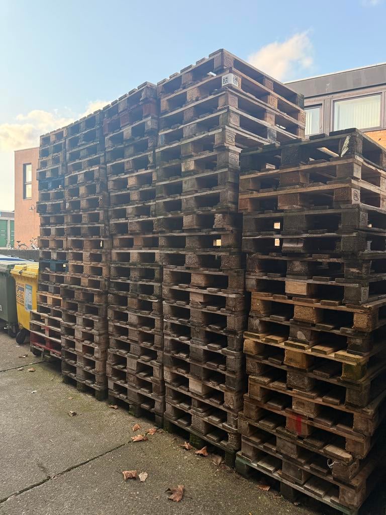 Gebruikte Europallets - Diverse kwaliteit, Enlèvement, Utilisé
