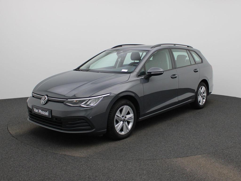 Volkswagen Golf Variant VIII 2.0 TDI 110kW DSG Life, Argent ou Gris, 110 kW, Electronic Stability Program (ESP), Noir