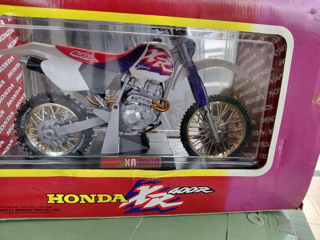 Crossmotor miniatuur Honda bieden, Verzamelen, Retro, Ophalen