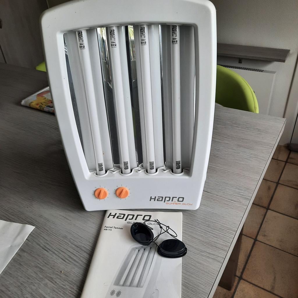 Gezichtsbruiner hapro summer glow, Elektronische apparatuur, Zonnebanken en Gezichtsbruiners, Ophalen, Gezichtsbruiner
