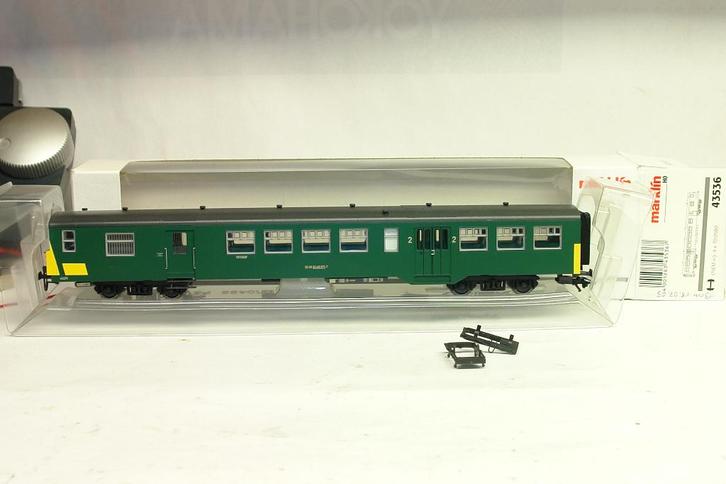 MARKLIN TRIX CC/DC 43536 M2 VERTE PILOTE UIC SNCB NMBS, Hobby en Vrije tijd, Modeltreinen | H0, Zo goed als nieuw, Wagon, Gelijkstroom of Wisselstroom