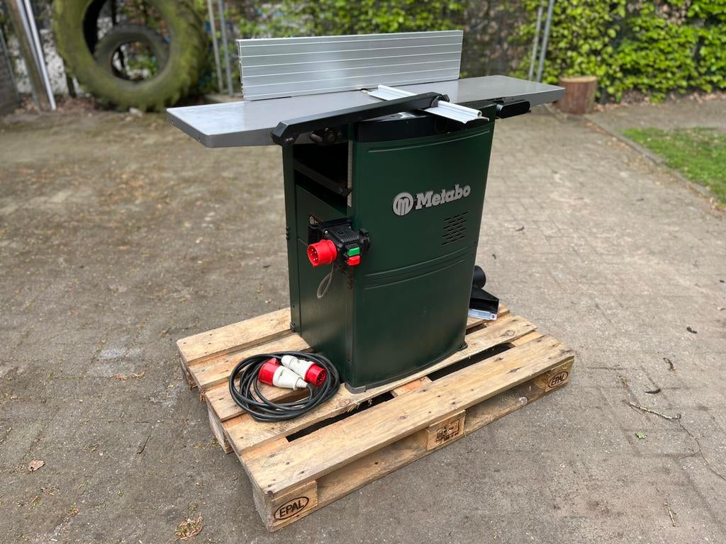 Metabo vlak vadiktebank vandikteschaaf vlak vandikte bank, Doe-het-zelf en Bouw, Schaafmachines, Gebruikt, Ophalen