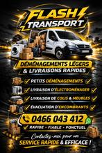 Déménagement, déplacement d’objets ou colis a déposé