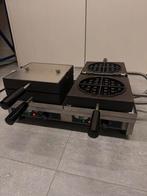 Gaufrier double mat facile à nettoyer - gaufres rondes, Enlèvement