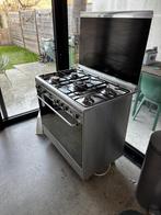 Fornuis SMEG gas/electrisch 90 CM SCB90MFX5, Ophalen, Gebruikt, 60 cm of meer, Gas