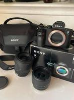 Boîtier Sony Alpha 7 II A7 avec objectifs, Enlèvement ou Envoi, Comme neuf, Sony
