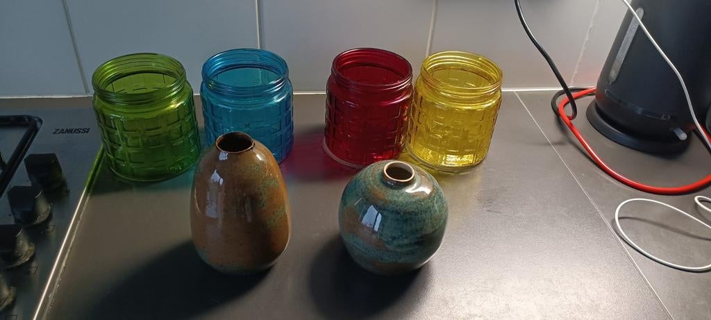 Potjes en vaasjes samen voor 2,5 euro, Ophalen of Verzenden