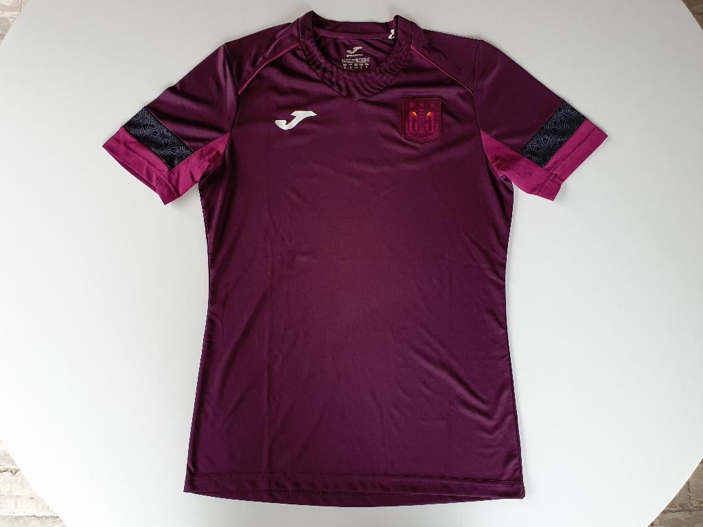 Paars trainingsshirt Anderlecht (Joma, S) (1), Verzamelen, Sportartikelen en Voetbal, Gebruikt, Shirt, Ophalen of Verzenden