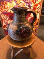 Vintage West-Germany Fat Lava vaas Bay Keramiek., Antiek en Kunst, Antiek | Keramiek en Aardewerk, Ophalen of Verzenden