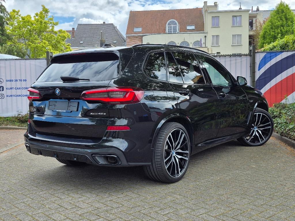 BMW X5 45e M Sport / 22" Velgen / Laser / Head Up / Keyless, Automaat, Zwart, Leder, 5 zetels