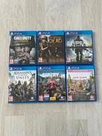6 playstation 4 spelletjes, Games en Spelcomputers, Ophalen of Verzenden, Zo goed als nieuw, Avontuur en Actie, Vanaf 18 jaar