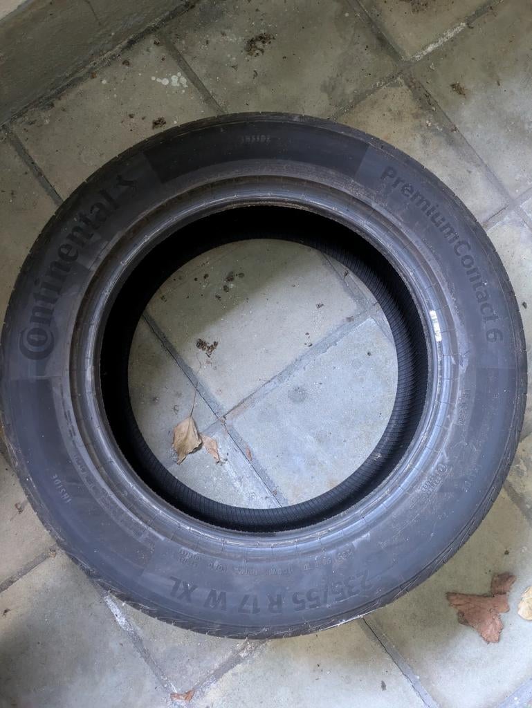 Continental Premium Contact 6, Enlèvement