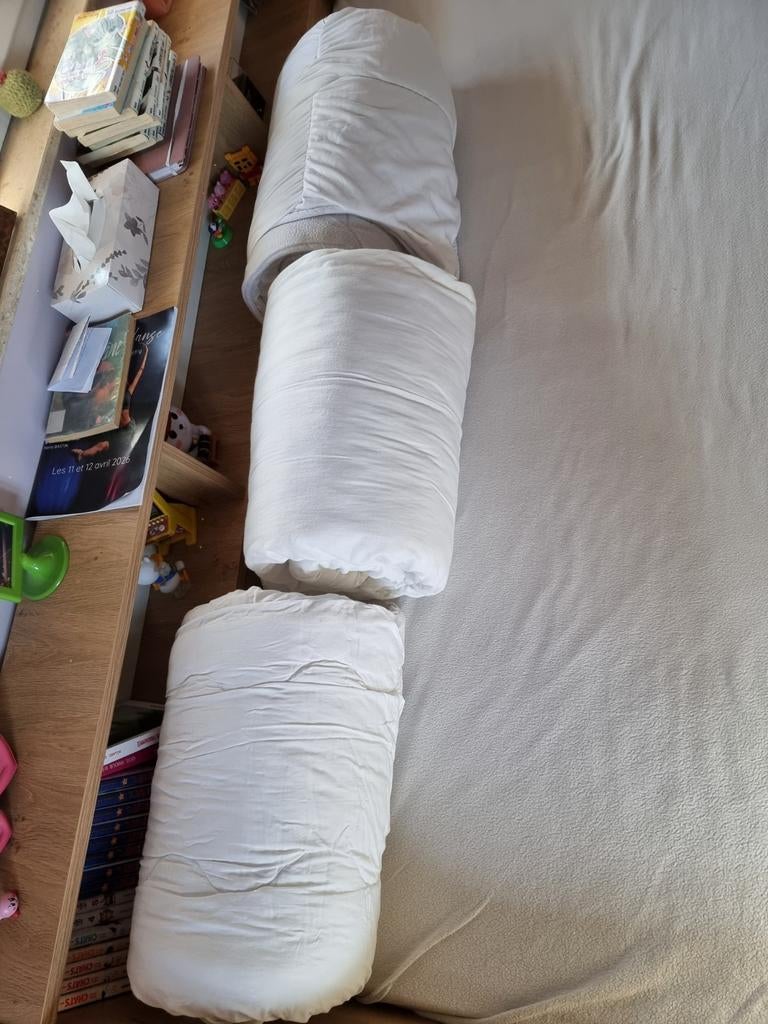 Set van 3 dekbedden voor één persoon, Huis en Inrichting, Slaapkamer | Matrassen en Bedbodems, Ophalen