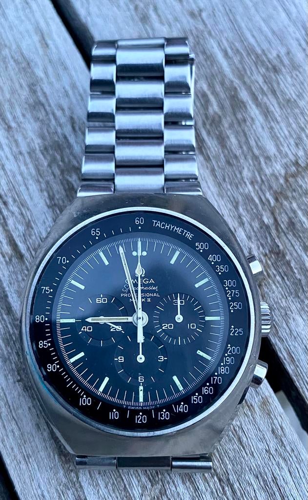 Omega Speedmaster Professional, Montre-bracelet, Enlèvement ou Envoi, Acier, Utilisé