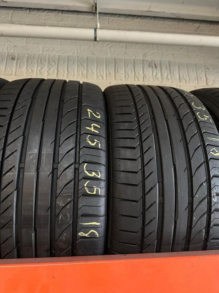 Demo Continental Sportcontact 5 245/35 R18 - 245 35 18 bande, Auto-onderdelen, Banden en Velgen, Band(en), Zomerbanden, 18 inch