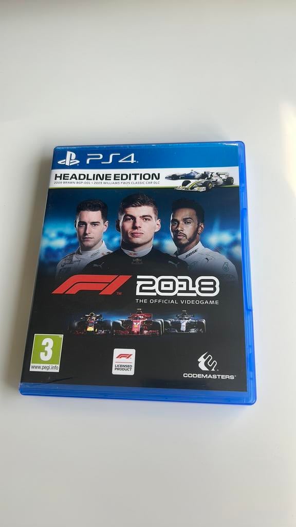 F1 2018, Consoles de jeu & Jeux vidéo, Jeux | Sony PlayStation 4, Online, 1 joueur, Virtual Reality, Course et Pilotage