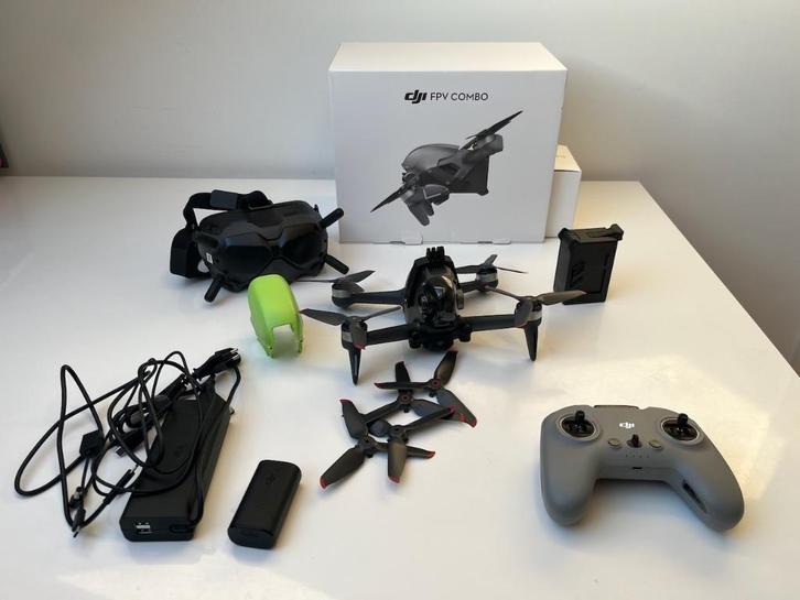 DJI FPV, pack complet, Audio, Tv en Foto, Drones, Zo goed als nieuw, Cameradrone, Topkwaliteit, DJI, 15 tot 30 minuten, 5 tot 10 kilometer