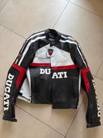 Veste cuir XL avec logo Ducati, Motoren, Kleding | Motorkleding, Ophalen, Tweedehands, Heren, Jas | leer