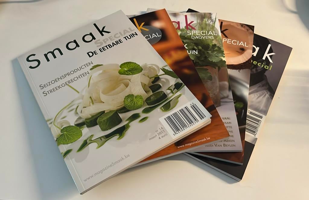 Smaak magazine pakket 5 boekjes, Enlèvement ou Envoi, Comme neuf