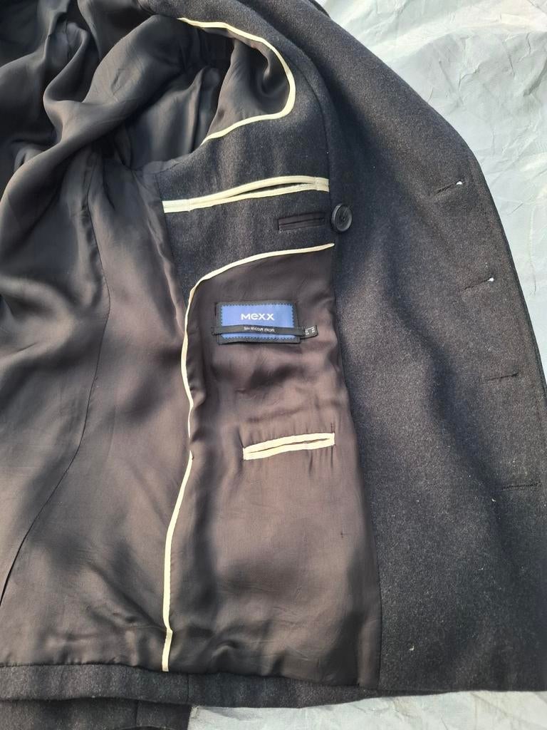 Mexx herenjas maat EU 44 slim fit donkergrijs, Kleding | Heren, Kostuums en vesten, Ophalen of Verzenden, Zo goed als nieuw