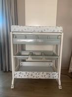 Verzorgingstafel met badje, Kinderen en Baby's, Ophalen, Zo goed als nieuw, Badje, Overige merken