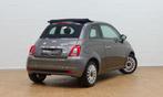 Fiat 500C 1.0 Hybrid 70 Cult, Auto's, Fiat, Voorwielaandrijving, Stof, Gebruikt, Zwart