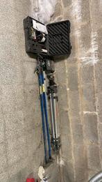 Laser waterpas + statief + steunpalen, Doe-het-zelf en Bouw, Ophalen, Gebruikt