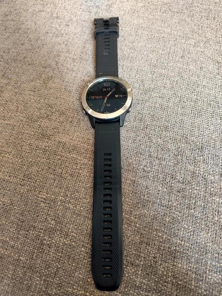 Garmin fenix 6, Handtassen en Accessoires, Sporthorloges, Zwart, Afstand, Calorieverbanding, Conditie, GPS, Hartslag, Hoogte, Kompas